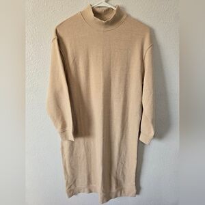Zara Turtleneck Sweater Dress, Medium